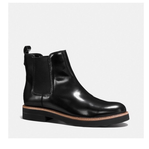 Coach Elijah Box Calf Boots - Picture 1 of 13